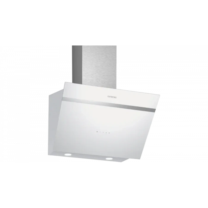 Siemens LC66KPJ20T iQ300 Duvar Tipi Davlumbaz 60 cm Beyaz Cam Yüzey