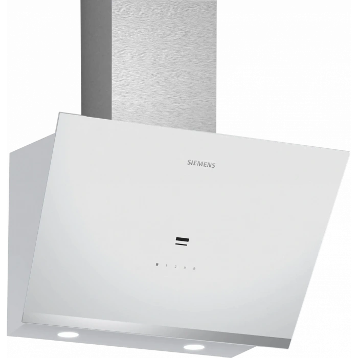 Siemens LC67KPJ20T iQ500 Duvar Tipi Davlumbaz 60 cm Beyaz Cam Yüzey