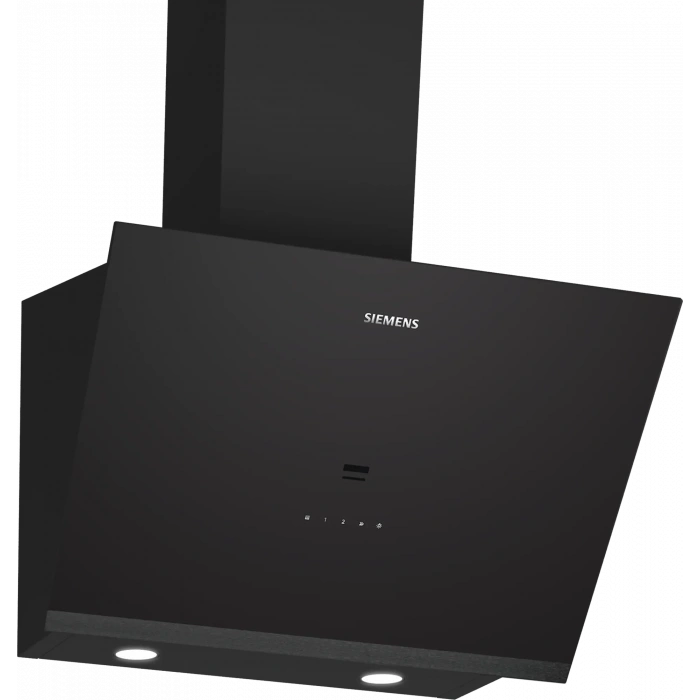 Siemens LC67KPJ30T iQ500 Duvar Tipi Davlumbaz 60 cm Siyah Cam