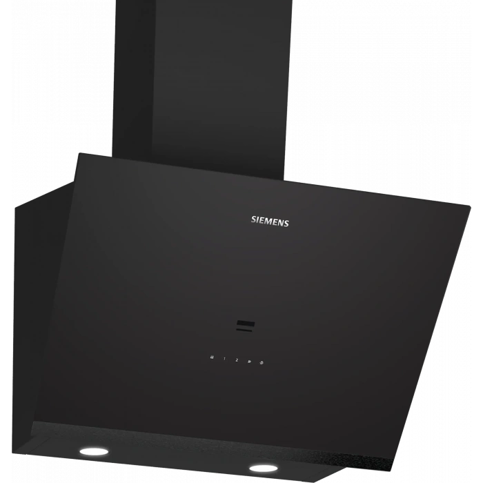 Siemens LC67KPJ60T iQ500 Duvar Tipi Davlumbaz 60 cm Siyah Cam