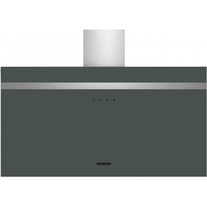 Siemens LC95FCJ00T iQ300 Duvar Tipi Davlumbaz 90 cm Şeffaf cam titanyum baskılı