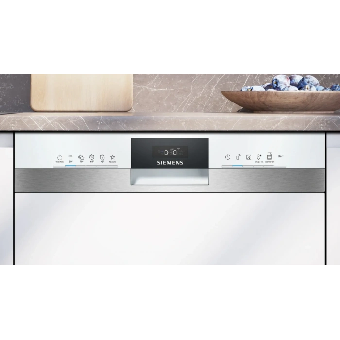 Siemens SN53IW50KT iQ300 Yarı Ankastre Bulaşık Makinesi 60 cm Beyaz