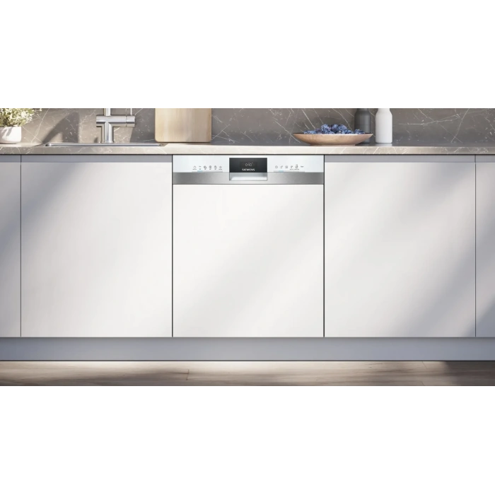 Siemens SN53IW50KT iQ300 Yarı Ankastre Bulaşık Makinesi 60 cm Beyaz