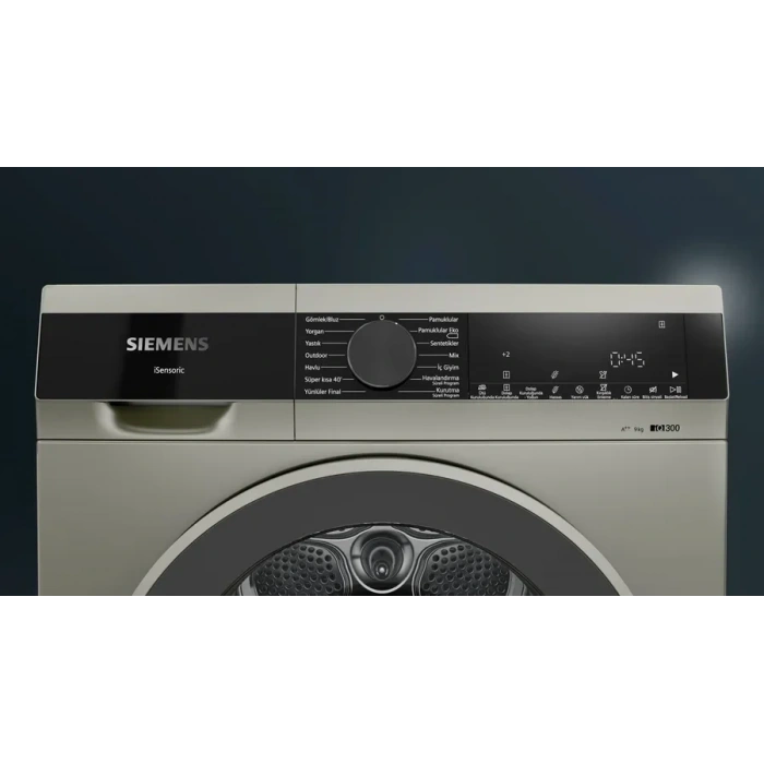 Siemens WQ41G20TTR iQ300 Isı Pompalı Kurutma Makinesi 9 kg