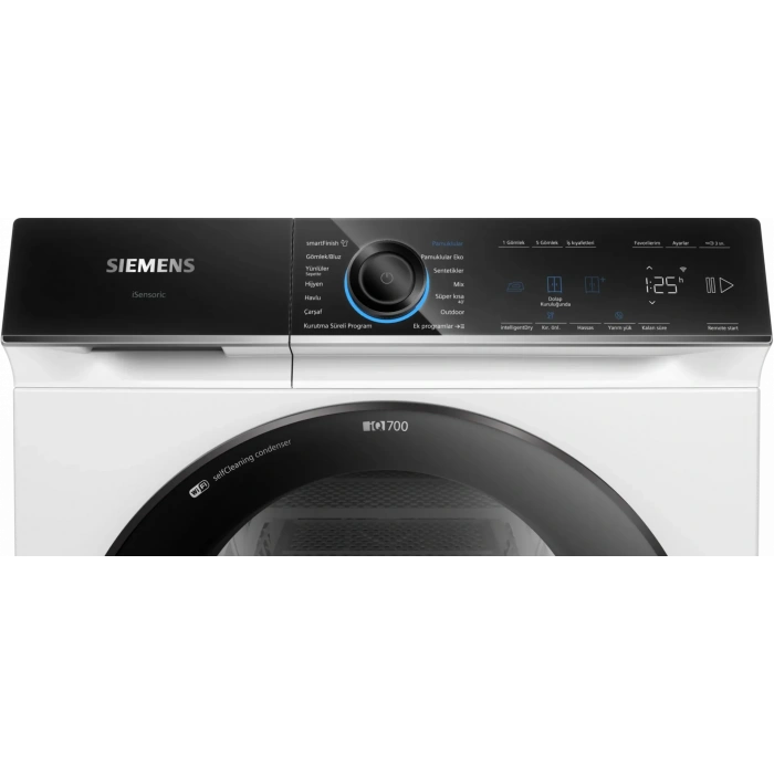 Siemens WQ45B2A0TR iQ700 Isı Pompalı Kurutma Makinesi 9 kg