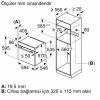 Siemens iQ300 Buhar Destekli Ankastre Fırın 60 x 60 cm