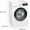 Siemens iQ300 Çamaşır Makinesi 9 kg 1200 dev./dak.
