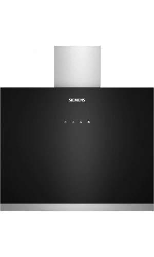 Siemens iQ500 Duvar Tipi Davlumbaz 60 cm Siyah Cam