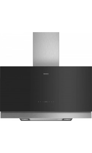 Siemens iQ500 Duvar Tipi Davlumbaz 90 cm Siyah Cam