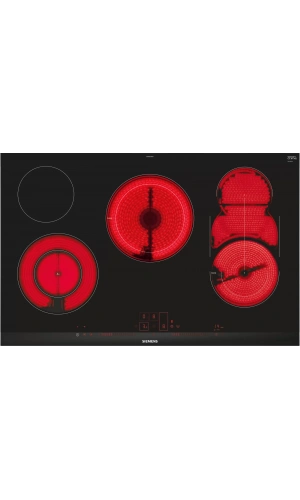 Siemens iQ500 Elektrikli Ocak 80 cm Siyah,