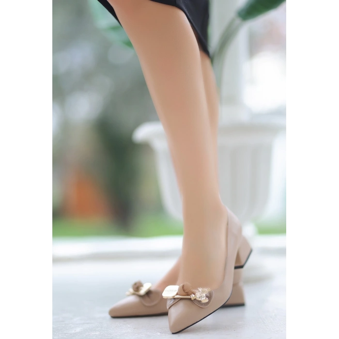 Jies Bej Topuklu Ayakkabı