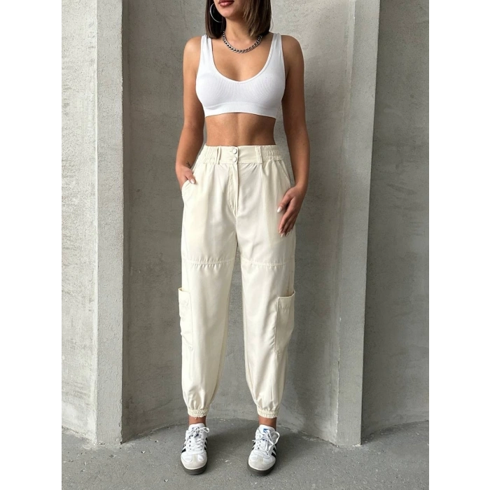 Jogger lastik paça pantolon