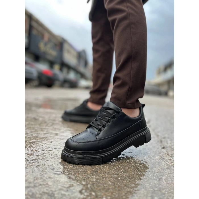 KB-702 Kuback Kömür Cilt Günlük Erkek Ayakkabı