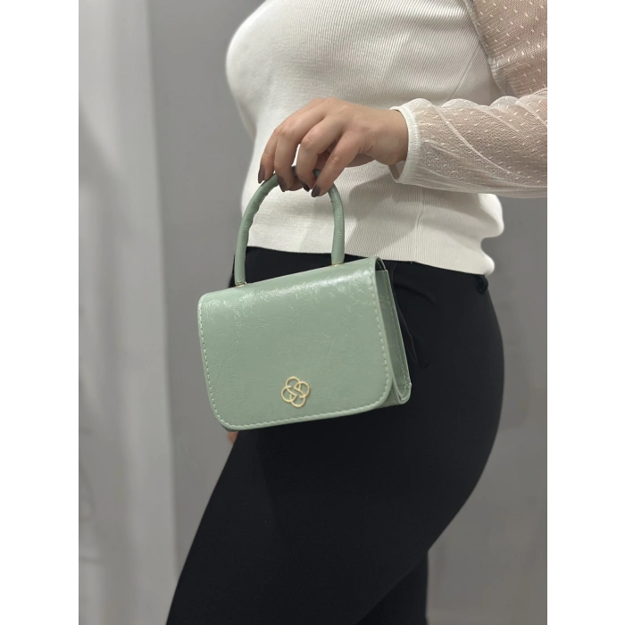 Mint cilt krash çanta