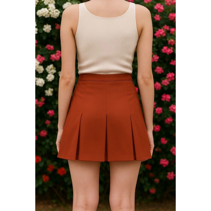 Üç pileli etek kremit w24815