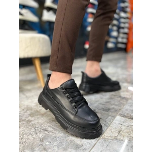 KB-702 Kuback Kömür Cilt Günlük Erkek Ayakkabı