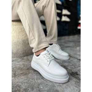 KB-X16 Kuback Beyaz Cilt Günlük Erkek Ayakkabı