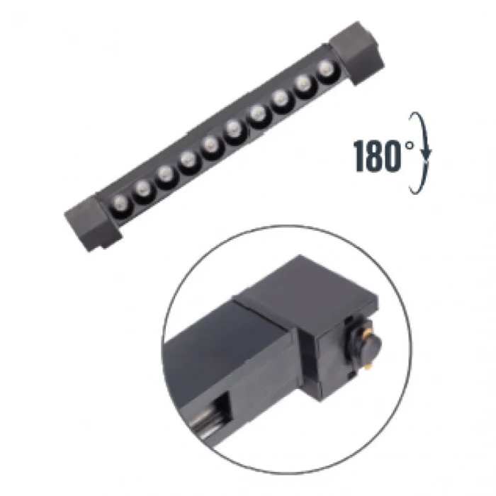 ZMR 30 W MERCEKLİ LİNEER RAY SPOT 6500K BEYAZ İŞİK