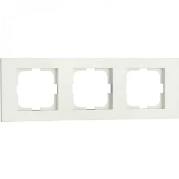 BEYAZ GRANO ÜÇLÜ ÇERÇEVE 12 ADET