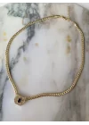 Lacivert Taşlı,Marka  Kolye