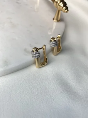 Minimal Çelik Küpe