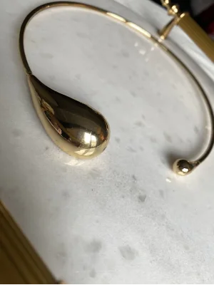 Damla Detaylı Tama Kolye