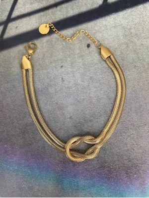 Düğümlü İtalyan Zincir Bileklik