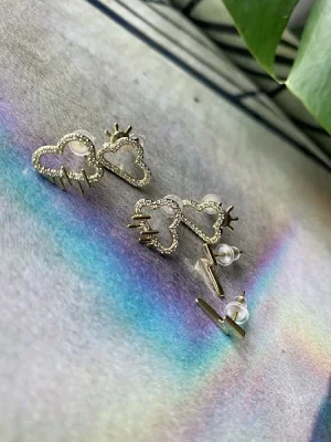 Meteoroloji 5li Küpe Seti