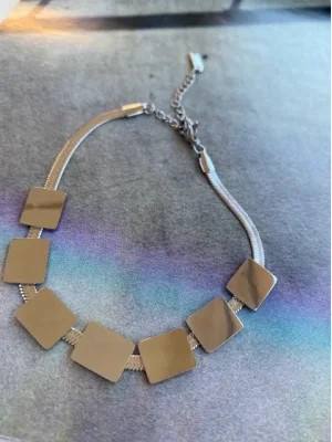 Plakalı Çelik Bileklik