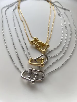 Çift Zincirli Kolye