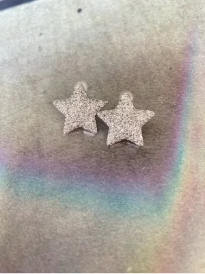 Zirkon Taşlı,Sabit Yıldız Küpe