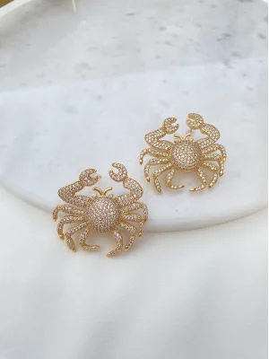 Zirkon Taşlı,Yengeç Küpe