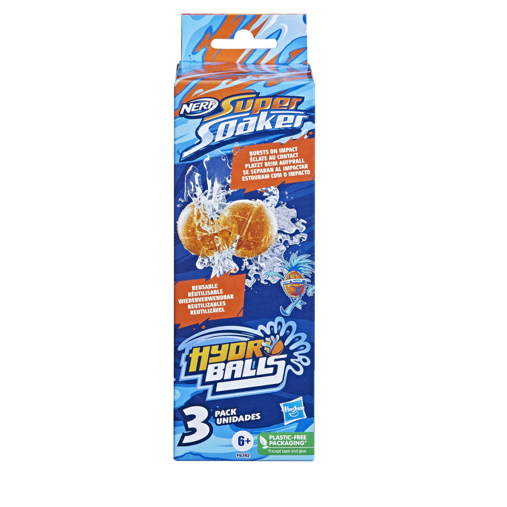 BFS Nessiworld F6392 Nerf Super Soaker Hydro Balls 3lü +6 yaş