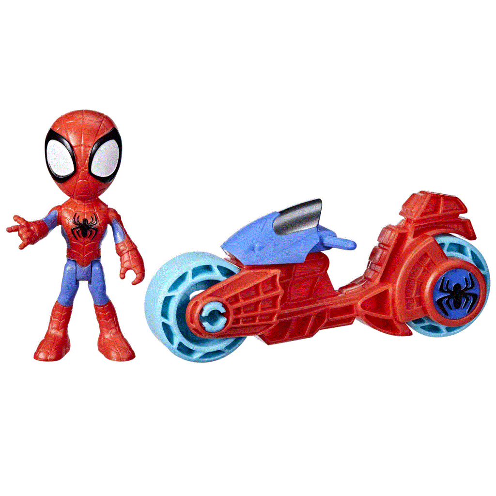 BFS   F6777 Spidey ve İnanılmaz Arkadaşları - Motorsiklet ve Figür +3 yaş