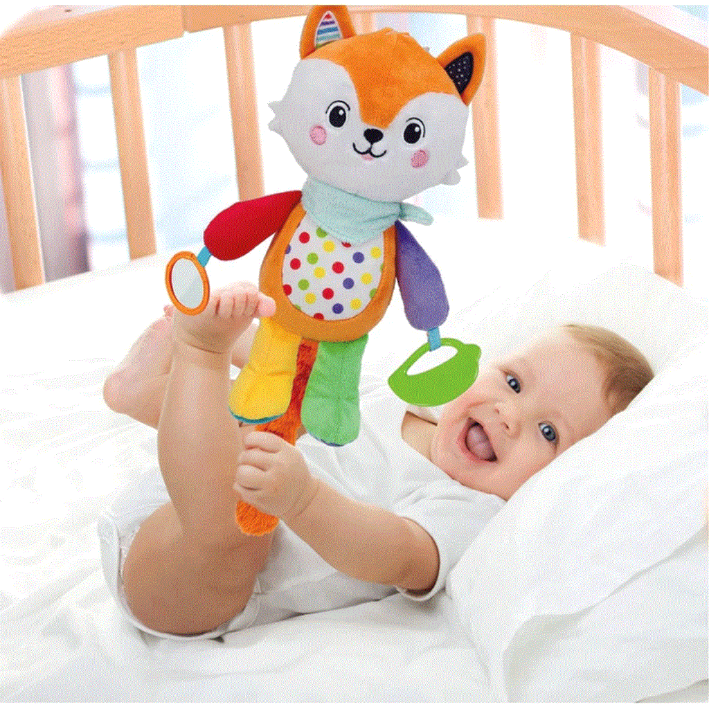 BFS Nessiworld 17792 Baby Clementoni - Aktiviteli Pelüş Tilki