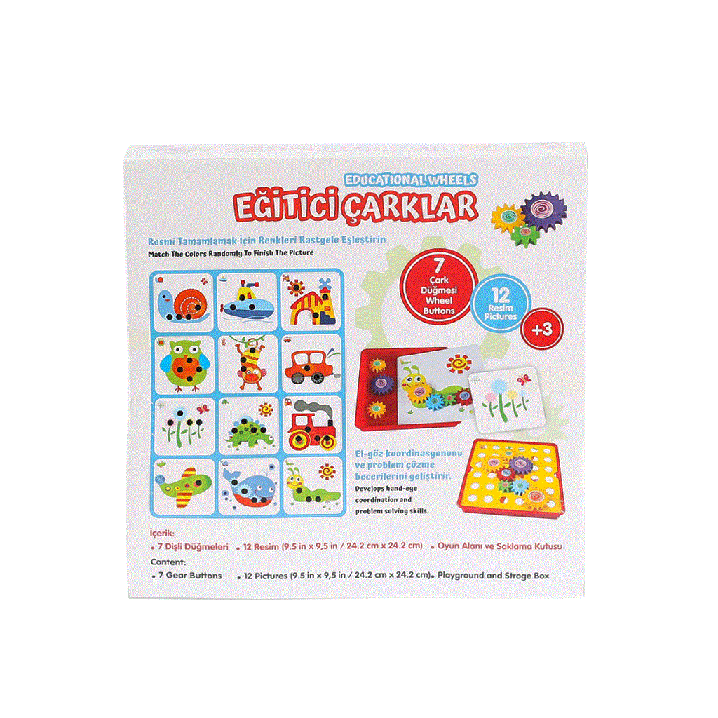 Mey İthalat® CAPLS-6016 Eğitici Çarklar -CA Games
