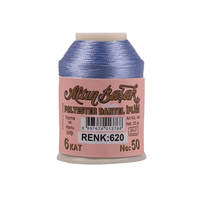 3 Adet Altınbaşak Oya ve Dantel İpi 20 gr - Royaleks - No: 620