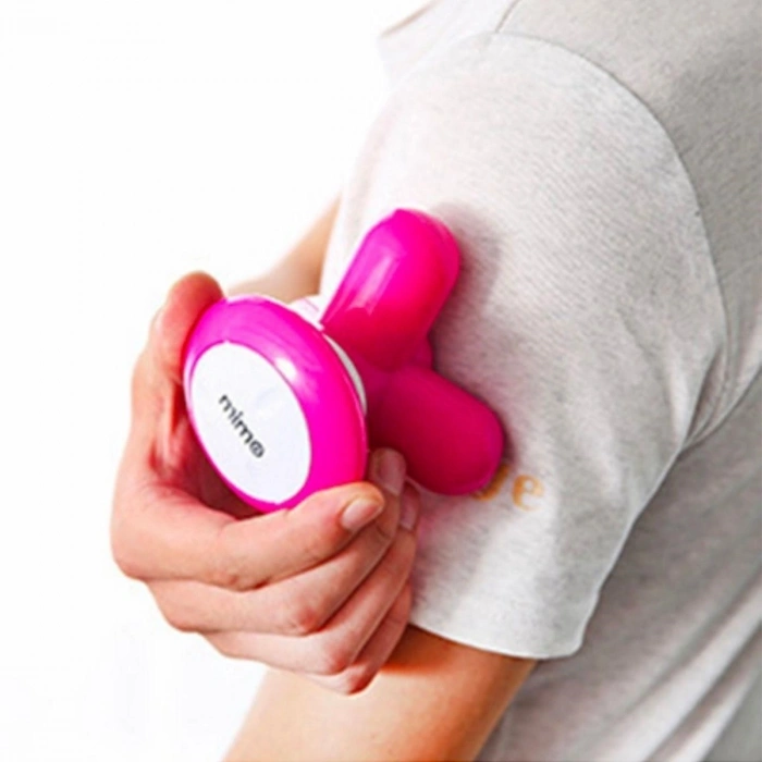 3 Başlıklı Titreşimli USB Şarjlı Mini El Masaj Aleti