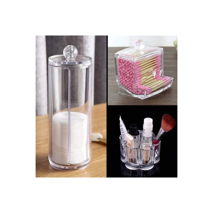 3lü Makyaj Organizer Set Royaleks-AK504