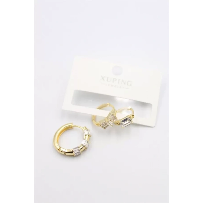 3lü Xuping Küpe - Altın