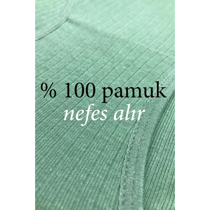 4 Adet Kadın Yüksek Bel Ribana Bato Külot S102