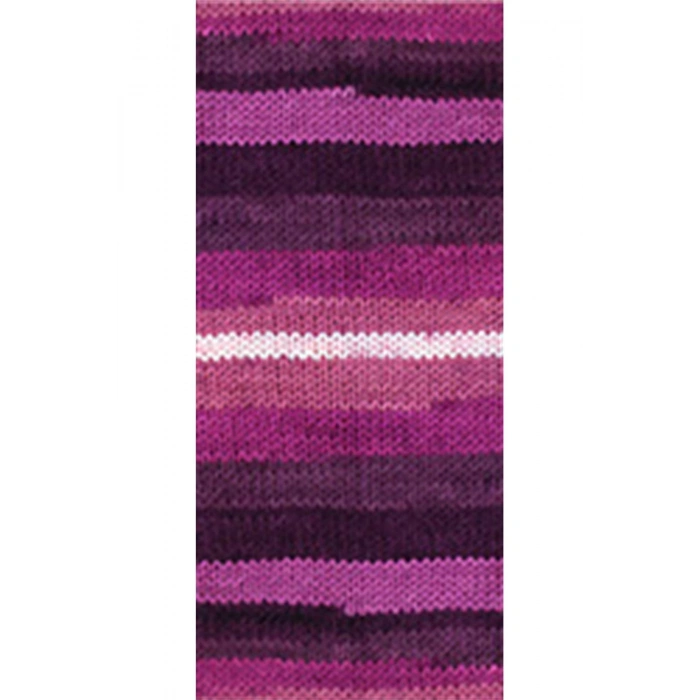 5 Adet Vega Stripe Premium Akrilik El Örgü İpi Yünü No: 82413