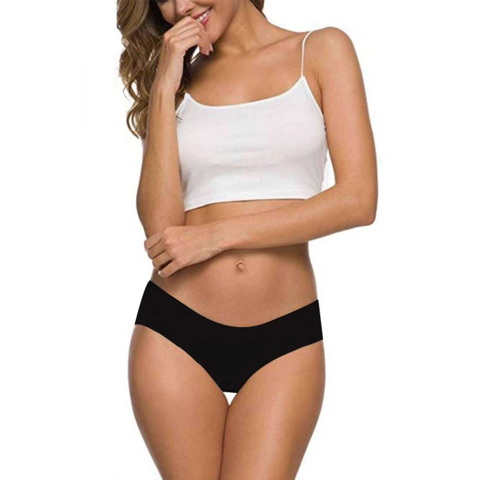 7 Adet Kadın Dikişsiz Lazer Kesim Esnek İz yapmayan Külot S2