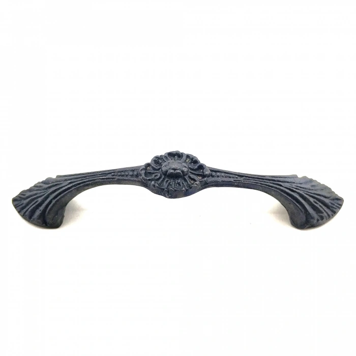 Antika Tarz Dekoratif Pirinç Göz Mobilya Kulbu - 21x127 Mm, Oksit