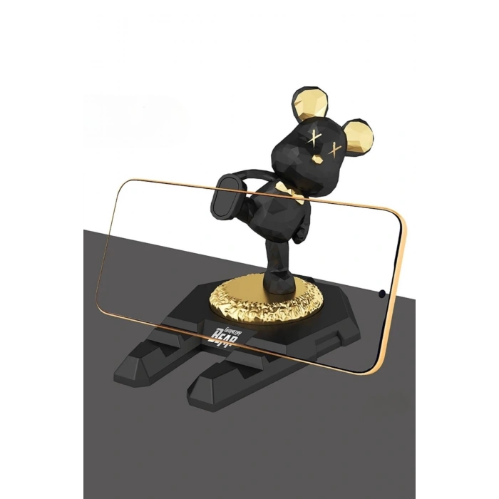 Ayıcıklı Telefon ve Tablet Standı Masa Üstü Telefon ve Tablet Tutucu Aparatı