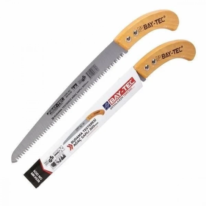 Mey İthalat® Bay-Tec MK4538 Ağaç Saplı Budama Testeresi 300 mm