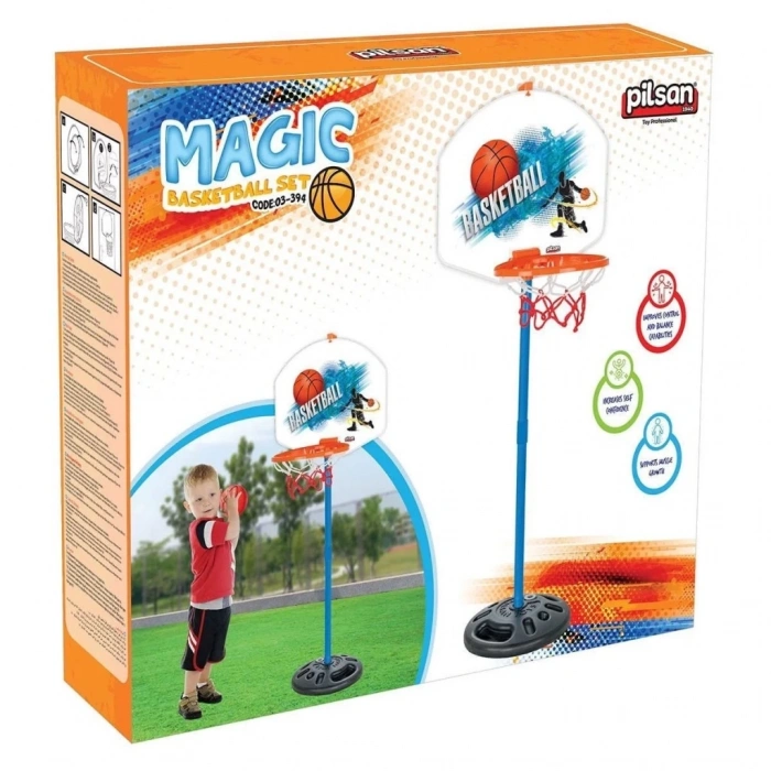 BFS   03 394  Magic Basketbol Seti Ayaklı