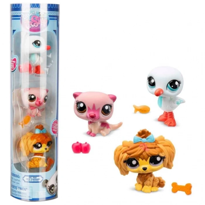 BFS   0621 Littlest Pet Shop Minişler 3’lü Figür Seti S2