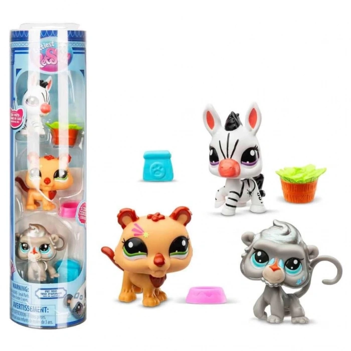 BFS   0621 Littlest Pet Shop Minişler 3’lü Figür Seti S2