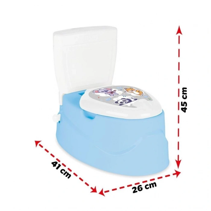 BFS 07 569 KONUŞAN EĞİTİCİ KLOZET GRİ S154370-14-1